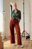 Olga De Polga Peggy Lou Pants - Caramel Cord