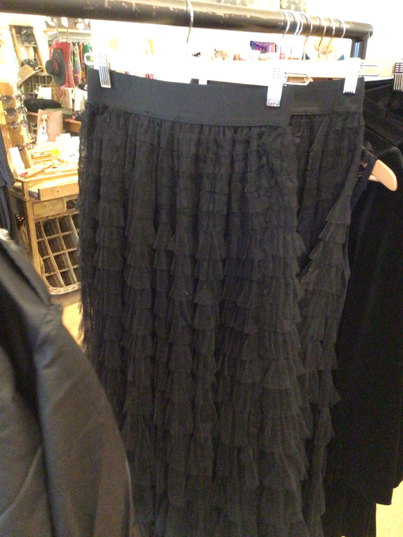 Mirra Mirra tulle black skirt - one size