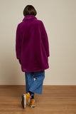 King Louie Anais Coat Long Philly in Caspia Purple