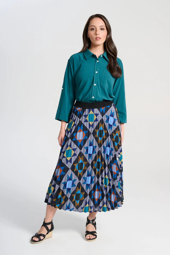 Olga de Polga Veda Pleated Skirt