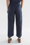 Elk Hersom Linen Pants - Navy