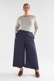 Elk wide leg culottes (black or navy)