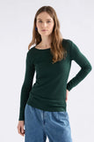 Elk Dark Pine Merino Wool Knit