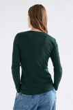 Elk Dark Pine Merino Wool Knit