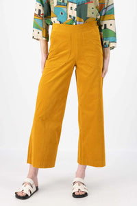 Olga De Polga Mustard Peggy Cord Pants